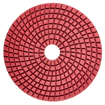 Produktbild von GRAPHITE Polier- und Schleifscheibe Außen-Ø 125 mm, K200, Diamantoberfläche, mit Kletthaftung für einen schnellen Scheibenwechsel, für Winkelschleifer