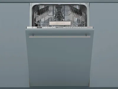 Produktbild von Bauknecht BSIO 3T223 PE X, Voll integriert, Single (45 cm breit), Edelstahl, Tasten, 1,3 m, höher