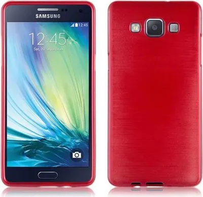 Immagine prodotto di Custodia Cadorabo per Samsung Galaxy A5 2015 custodia protettiva in TPU rosso protettivo custodia in silicone cover