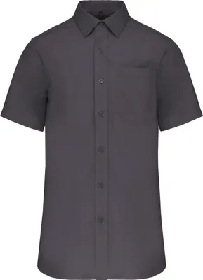 Image de Chemise en popeline à manches courtes pour hommes Kariban