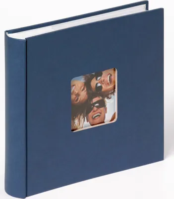 Produktbild von Walther, ME-116-L, Memo-Einsteckalbum Fun blau für 200 Fotos 13x18 cm