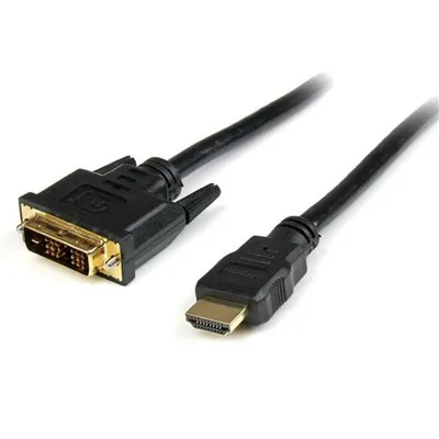 Produktbild von StarTech.com HDMI auf DVI-D Kabel 0,5 m – Stecker/Stecker, Schwarz