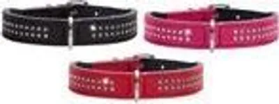 Produktbild von Hunter Halsband Diamond Petit Leder