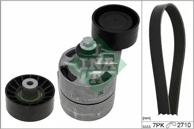 Produktbild von INA 529 0388 10 Keilrippenriemensatz für Ford Transit FA FB FC FD FS FZ FF FM FN