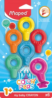 Immagine prodotto di CREATIV crepe Baby Colorpeps 6/blist 863806