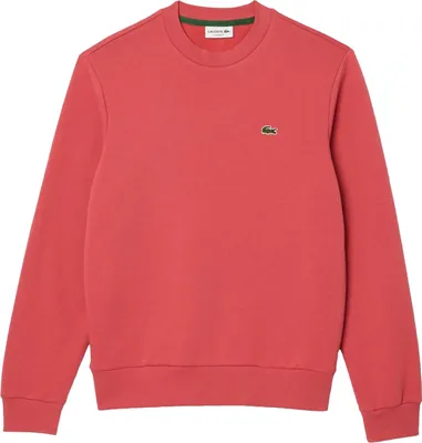 Image de Lacoste - Sweatshirt col rond homme/femme unie GT345 (S) (Rouge)