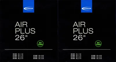 Produktbild von 2x Schwalbe Schlauch AV13AP 26 Zoll (40/62-559) Air Plus