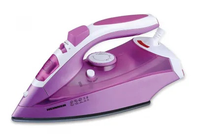 Obrázok produktu pre Heinner ID-2900-PP, Suché aj parné žehlenie, Keramická žehliaca plocha, 70 g/min, Ružová, Purpurová, Biela, 0,28 L, 16 g/min