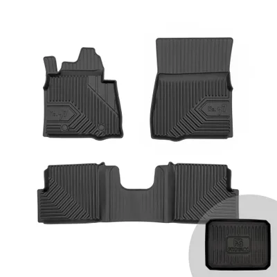 Produktbild von FROGUM No.77 Gummimatten Ganzjahresset von Auto Fußmatten Autofussmatten für Mercedes-Benz G-Klasse W463 2013-2018