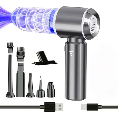 Produktbild von Minicee Handstaubsauger Auto 16000Pa Kabellos USB-C HEPA Zubehör