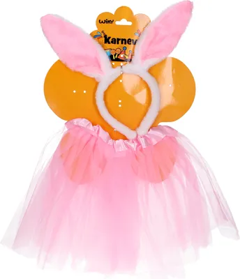 Produktbild von Karneval-Set – rosa Hase