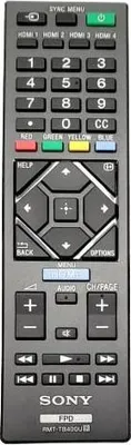 Produktbild von Sony 149348311, TV, Drucktasten, Schwarz