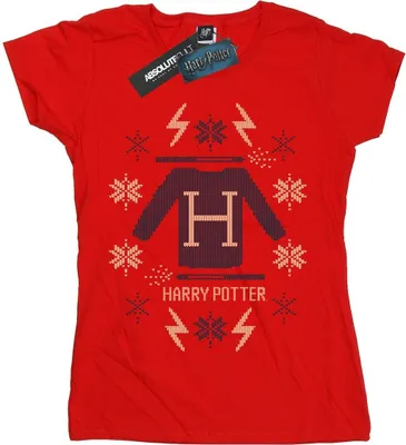 Produktbild von Harry Potter - T-Shirt für Damen BI23213 (S) (Rot)