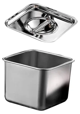 Produktbild von Edelstahl Gewürzglas und Gewürzbox für die Küche