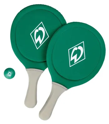 Produktbild von SV Werder Bremen Beach-Ball-Set Raute Neopren