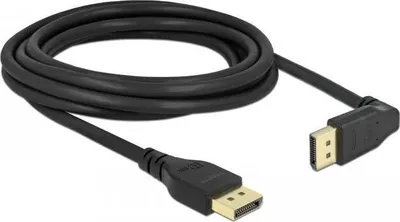 Produktbild von DeLOCK DisplayPort Kabel, 3 m, DisplayPort, DisplayPort, Männlich, Männlich, 7680 x 4320 Pixel
