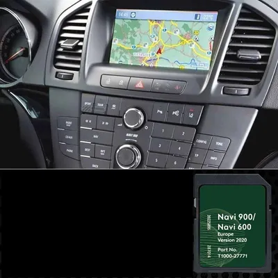 Immagine prodotto di Scheda SD di navigazione GPS - Europa 2020 - Compatibile con Opel NAVI600 e NAVI900