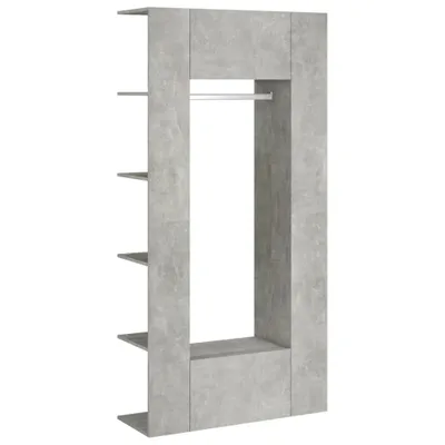 Productafbeelding van vidaXL Opbergkasten, 2 stuks, betonkleur, houtvezel