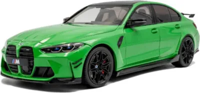 Immagine prodotto di Solido modellino auto scala 1:18 BMW M3 (G80) segnale Performance Parts verde uni 2024 S1814302