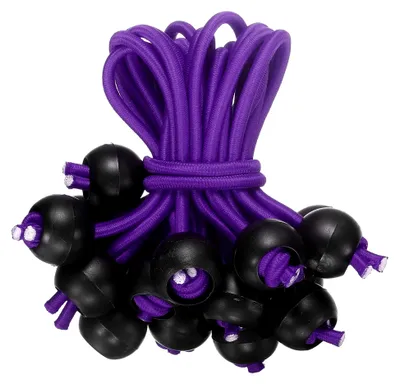 Produktbild von Bungee-Seile, 10,2 cm, 30 Stück, elastische Spanngurte für Zelte und Camping