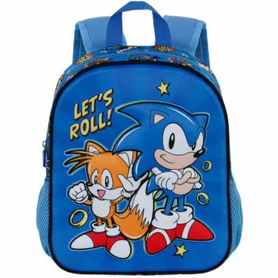 Obrázek produktu pro Sonic Lets Roll KARACTERMANIA Batoh do školky Chlapci, dívky Vícebarevné