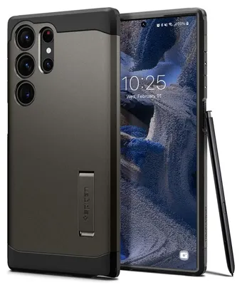 Obrázok produktu pre Spigen Tough Armor kryt Samsung Galaxy S23 Ultra gunmetal (ACS05624)