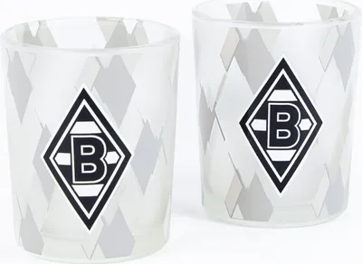 Produktbild von VfL Borussia Mönchengladbach BMG Windlicht 2er-Set
