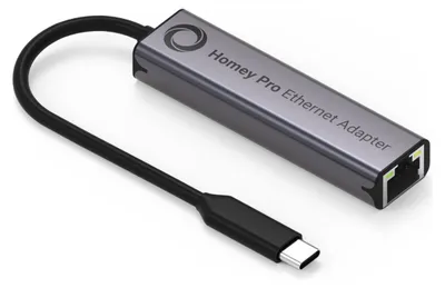 Zdjęcie produktu dla Athom Smart Home Homey Pro Adapter Ethernet USB-C do RJ45 (HOMEY-ETH-01)
