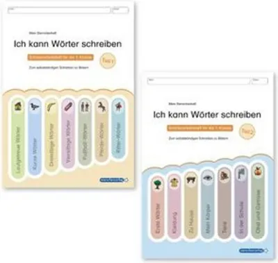 Obrázok produktu pre Ich kann Wörter schreiben Teil 1 und 2 im Set