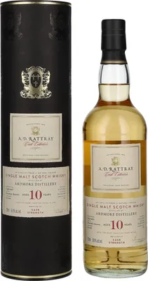 Image de A.D. Rattray 10 Years Old ARDMORE Bourbon Barrel Whisky 2013 58,8% Vol. 0,7l en boîte cadeau