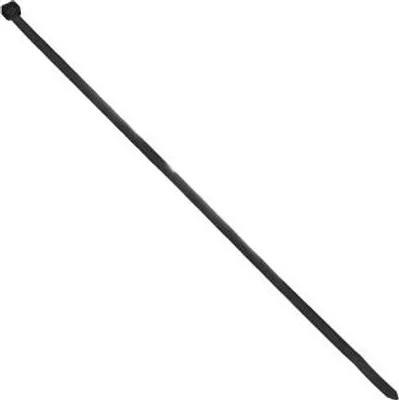 Immagine prodotto di Fascette, nere, resistenti ai raggi UV, larghezza 2,5 mm, lunghezza 200 mm, 25 pezzi.