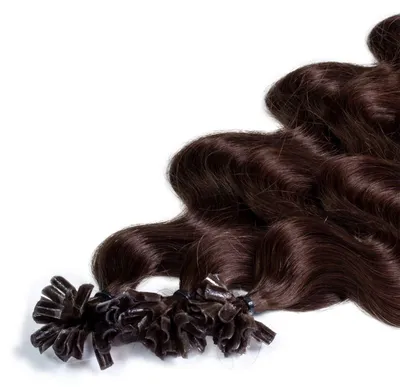 Zdjęcie produktu dla Przedłużanie włosów Premium z prawdziwych włosów #6/3 ciemny blond złoty 0,8 g