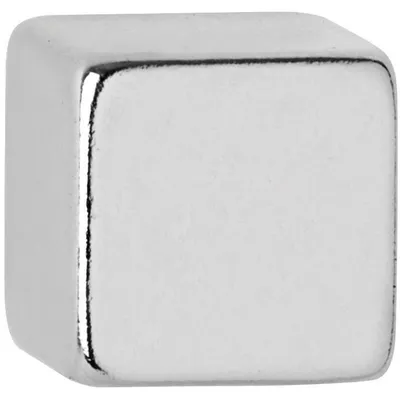Image de MAUL Cubes magnétiques 10 pièces 3,8 kg Acier Métal Néodyme 1 x 1 x 1 cm Argent