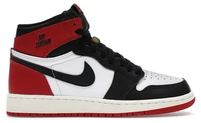 Produktbild von Jordan 1 Retro High OG Black Toe Reimagined (GS) - EU 39