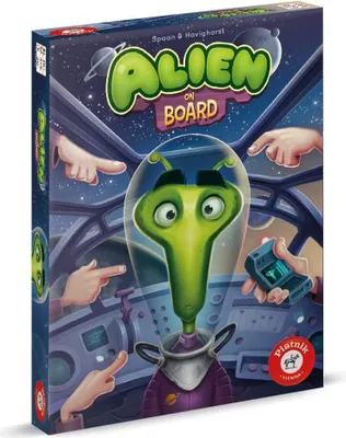 Produktbild von PIATNIK 666766 Alien on Board - Partyspiel