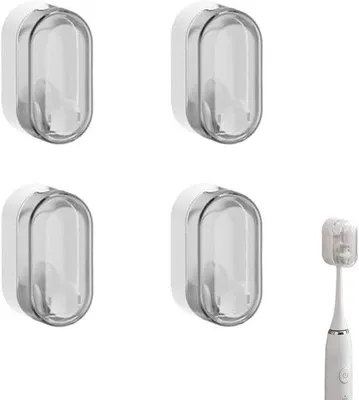Produktbild von Elektrische Bürstenhalter für Glühbirnen, multifunktional, aus Kunststoff, 4-Stück-Set