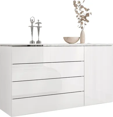 Obrázek produktu pro Komoda AURORA SILVER 1D4S