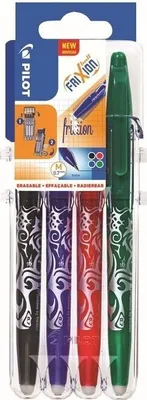 Obrázok produktu pre Pilot FriXion Ball, Doplňovacie, Čierna, Modrá, Zelená, Ružová, Purpurová, Červená, 8 kusov