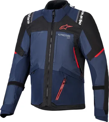 Immagine prodotto di Alpinestars Andes V4 Drystar giacca impermeabile in tessuto da moto, blu/nero, 3XL