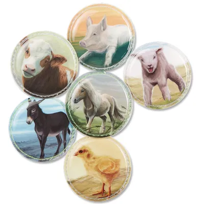Produktbild von Ergobag Klettie-Set 6tlg. Bauernhof