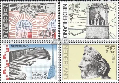 Produktbild von Briefmarken Niederlande 1977 Mi 1097-1100 (kompl.Ausg.) postfrisch Archäologische Funde