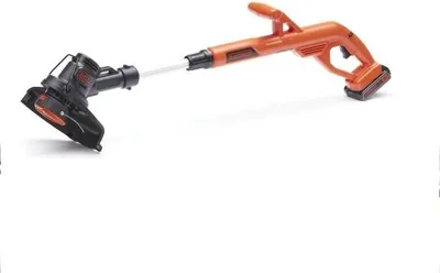 Produktbild von Rasentrimmer, BLACK+DECKER ST1823, 18V, 25 cm Schnittbreite, 18V Akku, Schwenkkopf