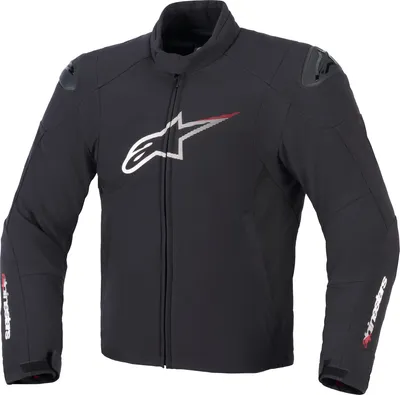 Produktbild von Alpinestars SMX wasserdichte Motorrad Textiljacke, schwarz/weiß/rot, 3XL
