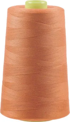 4572m Polyester Overlock Garn helles pastellbraun
