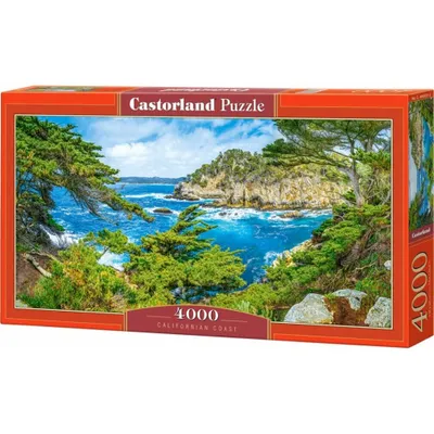 Zdjęcie produktu dla Puzzle 4000 elementów „Wybrzeże Kalifornii” 400355 Castorland