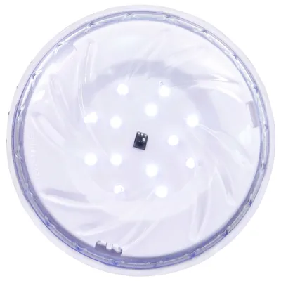 Produktbild von vidaXL Unterwasser-LED-Poollampe mit Fernbedienung Weiß