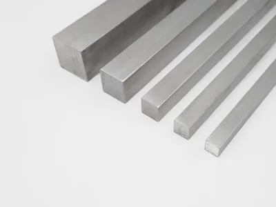 Produktbild von Aluminium AlMgSi0,5 EN AW-6060 Vierkantstangen, Maße: 22x22 mm, Länge: 200 mm