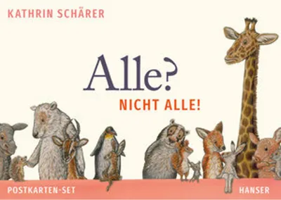 Produktbild von Alle? Nicht alle! Postkarten-Set