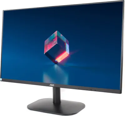 Image de Moniteur, AOC 27B2H/EU, 27" IPS WLED, 1920x1080@75Hz, 4ms GTG, 250cd/m2, 1000:1, DC20M:1, FlickerFree, Low Blue Light, Tilt, D-SUB, HDMI