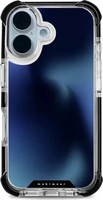 Produktbild von Handyhülle für iPhone 17 mit MagSafe, Mobiwear Elite Bumper, Dunkelblau